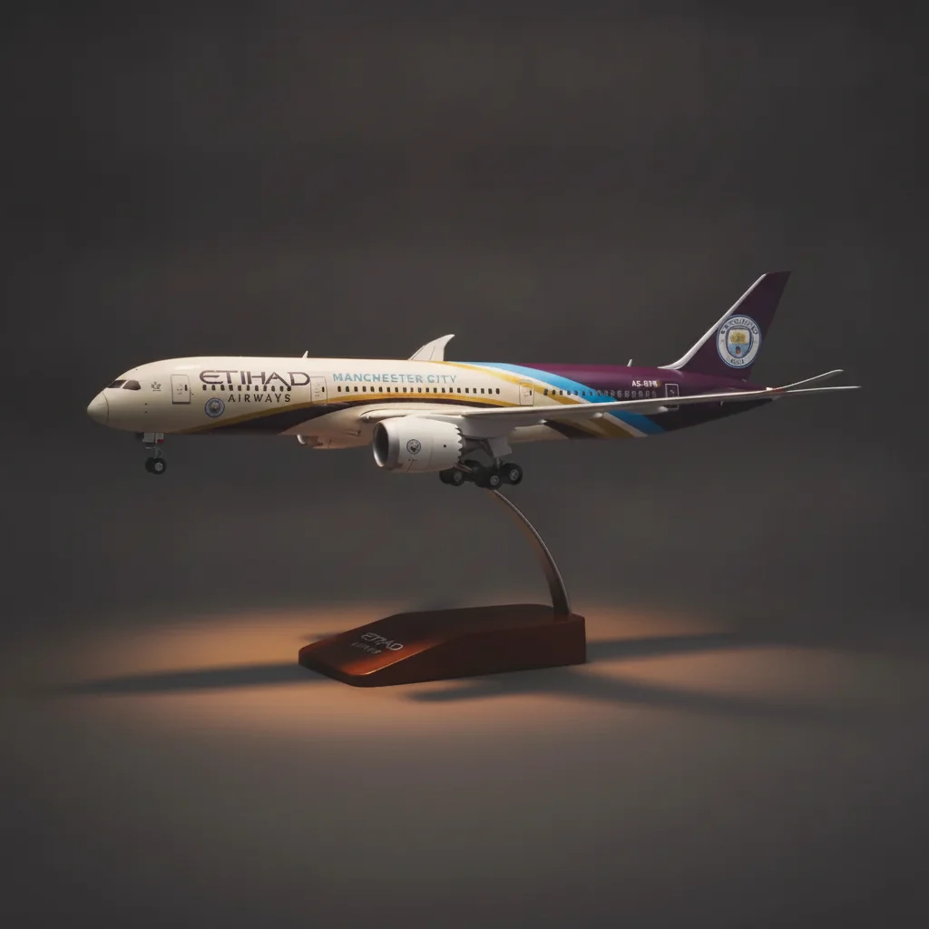Boeing 787 Etihad Manchester City